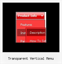 Transparent Vertical Menu Menu Makers For Websites