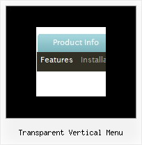 Transparent Vertical Menu Horizontal Navigation Bar Generator