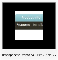 Transparent Vertical Menu For Joomla Menu Object Javascript