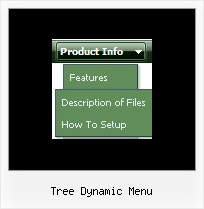 Tree Dynamic Menu Expanding Menu Tree