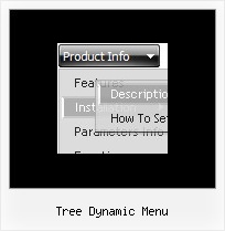 Tree Dynamic Menu Fly Out Menu Code