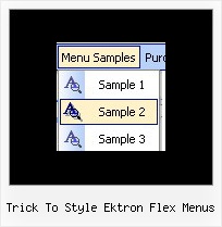 Trick To Style Ektron Flex Menus Menu Dynamique Html