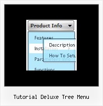 Tutorial Deluxe Tree Menu Horizontal Dhtml Menu Tutorial