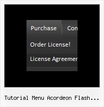 Tutorial Menu Acordeon Flash Verttical Javascript Transparent Drop Down