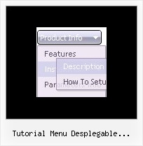 Tutorial Menu Desplegable Sencillo Descarga Verticales Html Multiple Drop Down Menu