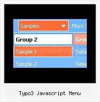 Typo3 Javascript Menu Menu Javascript Horizontal