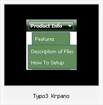 Typo3 Krpano Css Horizontal Drop Menu