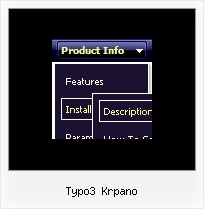 Typo3 Krpano Tutorial Drop Down Men C Bc