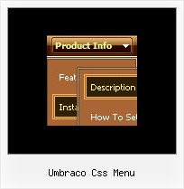 Umbraco Css Menu Dhtml Popupmenu Createpopup