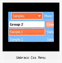 Umbraco Css Menu Dhtml Javascript Fade