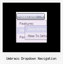 Umbraco Dropdown Navigation Dhtml Scripts