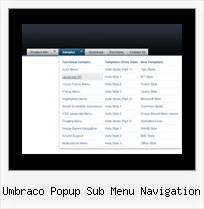 Umbraco Popup Sub Menu Navigation Example Vertical Navigation Menus