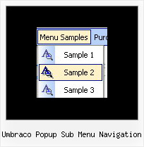 Umbraco Popup Sub Menu Navigation Menu Javascript Desplegable