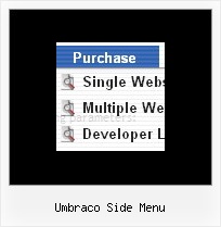 Umbraco Side Menu Javascript Bar Examples