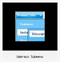 Umbraco Submenu Javascript Sliding Toolbar