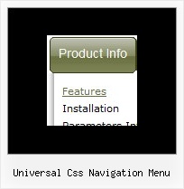 Universal Css Navigation Menu Javascript Vertical Navigation Menus Tutorial