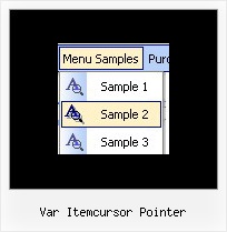 Var Itemcursor Pointer Tab Menus With Submenu Web