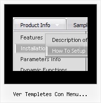 Ver Templetes Con Menu Desplegables Page Position