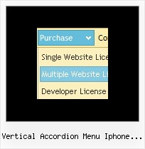 Vertical Accordion Menu Iphone Safari Javascript Disable Menu Button