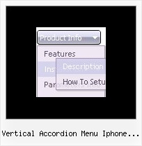 Vertical Accordion Menu Iphone Safari Vertical Dropdown Menu Tutorial