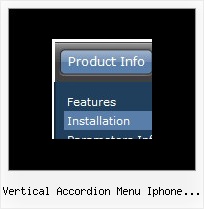 Vertical Accordion Menu Iphone Safari Side Javascript Flyout Menu