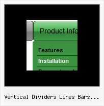 Vertical Dividers Lines Bars Scroll Vertical Menu Dhtml Script