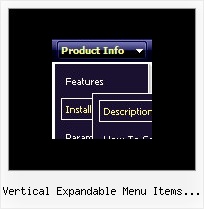 Vertical Expandable Menu Items For Ipad Menus Desplegables En Html