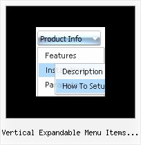 Vertical Expandable Menu Items For Ipad Menu Absolute Scroll