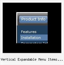 Vertical Expandable Menu Items For Ipad Web Sample Buttons