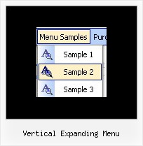 Vertical Expanding Menu Tree Menu Css