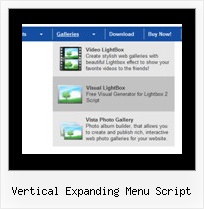 Vertical Expanding Menu Script Horizontal Javascript Scroll