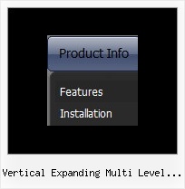 Vertical Expanding Multi Level Menus Javascript Menu Codes