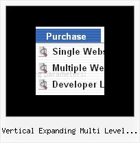 Vertical Expanding Multi Level Menus States Drop Down Html