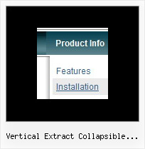 Vertical Extract Collapsible Dhtml Menu Flat Dropdown Html