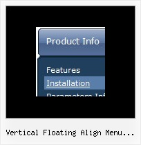 Vertical Floating Align Menu Jquery Menus Css