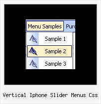 Vertical Iphone Slider Menus Css Como Crear Menus Desplegables En Javascript