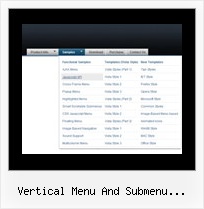 Vertical Menu And Submenu Scolling Bar Down Menu Html Code