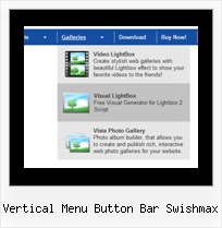 Vertical Menu Button Bar Swishmax Menu Effects Dhtml
