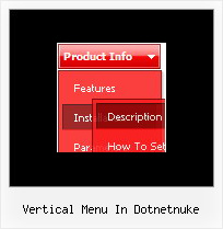 Vertical Menu In Dotnetnuke Menu Deroulant