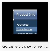 Vertical Menu Javascript With Focus Menus Over Frame Using Javascript