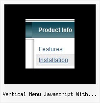 Vertical Menu Javascript With Focus Slide Menu Frames Examples