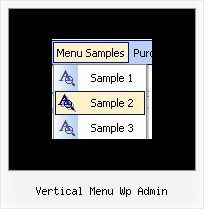 Vertical Menu Wp Admin Os X Menu Javascript