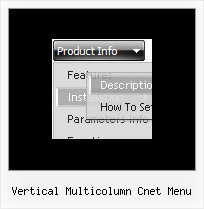 Vertical Multicolumn Cnet Menu Rollover Drop Down