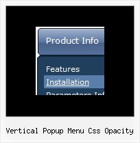 Vertical Popup Menu Css Opacity Netscape Javascript Menu