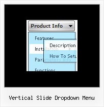 Vertical Slide Dropdown Menu Vertical Tabs Menu