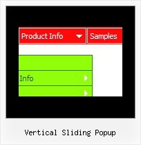 Vertical Sliding Popup Fireworks Styles