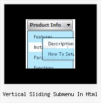 Vertical Sliding Submenu In Html Javascript Drop Menu Slide