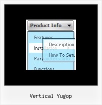 Vertical Yugop Html Coding For Drop Down Menu