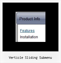Verticle Sliding Submenu Javascript Rollover Dropdown Menues