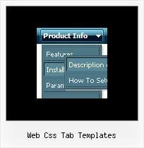 Web Css Tab Templates Xp Menus Using Javascript